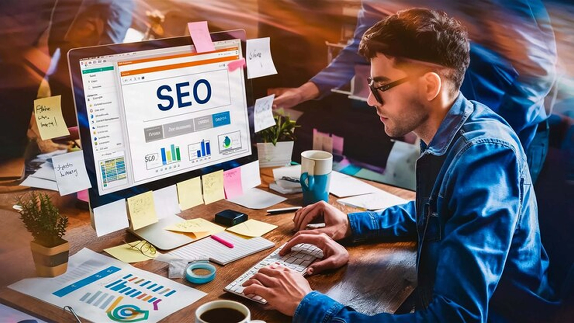 SEO optimisation illustration